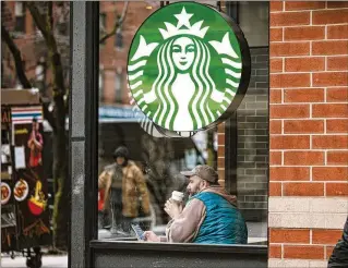  ?? ANGUS MORDANT/BLOOMBERG ?? Starbucks is projecting $3 billion in capital expenditur­es for its global expansion.