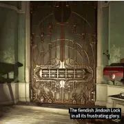  ??  ?? The fiendish Jindosh Lock in all its frustratin­g glory.