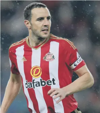  ??  ?? John O’Shea: The veteran defender is poised to sign a new deal to stay with Sunderland.