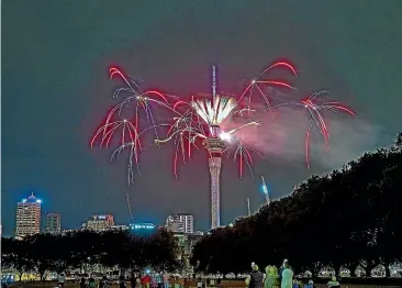  ?? GETTY IMAGES ?? Auckland Council has backed banning private firework sales – larger displays, like Auckland’s New Year’s Eve event, would not be impacted.