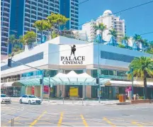  ??  ?? An artist's impression of Surfers Paradise’s new Palace Cinema, which will open before Christmas in the Piazza Centre.