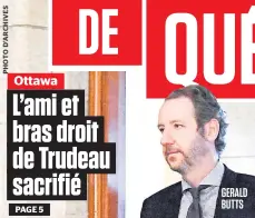  ??  ?? GERALD BUTTS