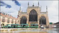  ??  ?? Almost 250,000 people visited Hull Minster last year, three times more than in 2017.