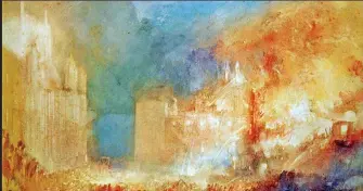  ?? ?? Where art thou: Missing works include Turner’s The Burning of the Houses of Parliament, a bust of Richard Wagner and a painting of Aberdeen’s Brig o’ Balgownie