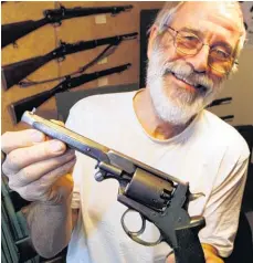  ?? Picture / NZME ?? Phil Cregeen wants gun recovery targeted.