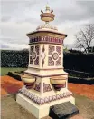  ??  ?? Landmark The fountain in King’s Park