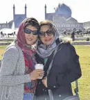  ?? FACEBOOK PHOTO ?? Flora Riyahi, left, visited her niece Hedieh in Esfahan, one of Iran’s former capitals. The two visited Naqsh-e Jahan (Half the World) square, a World Heritage site home to two mosques and a former royal palace.