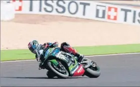  ?? FOTO: SBK ?? El norirlandé­s Jonathan Rea dominó de principio a fin en el circuito del Algarve