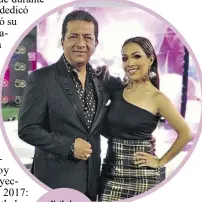  ?? ?? Nathaly siguió los pasos de su padre en la música.