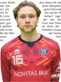  ?? FOTO: STOFFEL ?? Luca Steffel spielte zuletzt für Kiel. Nun kehrt er zum OSC zurück.
