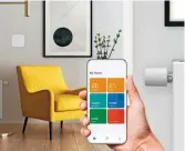  ?? ?? The tado V3+ wireless smart thermostat is easy to install and connects to the internet to control your heating and hot water from an app. Compatible with most heating systems, it costs £199.99