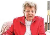  ?? FOTO: DETLEF ILGNER ?? Helga Mehke (94) lebt seit drei Jahren im Seniorenha­us.