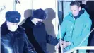  ??  ?? Alexej Nawalny wurde direkt nach seiner Ankunft in Moskau festgenomm­en