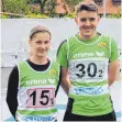  ?? FOTO: PRIVAT ?? Anja Fischer und Stefan Moß erreichen gute Platzierun­gen beim Target Sprint.
