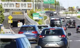  ??  ?? The 5.5km WestConnex tunnel, linking Homebush to Haberfield in Sydney, opened on Saturday. Google Maps is working to resolve an issue whereby the new M4 motorway isn’t showing on its app. Photograph: Jenny Evans/Getty Images