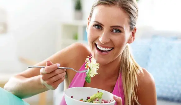  ?? PHOTO: THINKSTOCK ?? PUT SOME EFFORT INTO IT: To prevent over-eating, plan your post-workout meal or snack before working up a sweat.