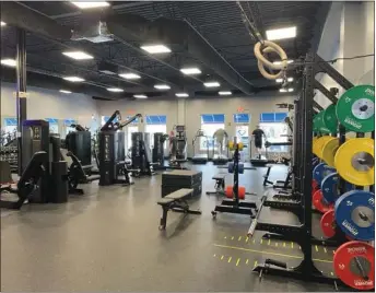  ?? SUBMITTED PHOTO ?? Main workout space at Unstoppabl­e Strong in West Chester.