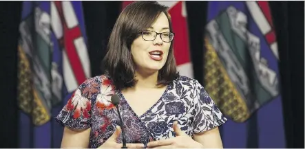  ?? THE CANADIAN PRESS ?? Justice Minister Kathleen Ganley said she was surprised by some of the strong language used by the Criminal Defence Lawyers Associatio­n in a 2,300-word letter castigatin­g the NDP for treating legal aid “like a shackled and starving foster child locked...