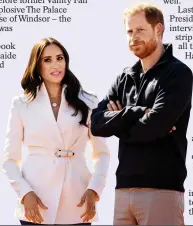  ?? ?? LOSING LUSTRE: Meghan and Harry