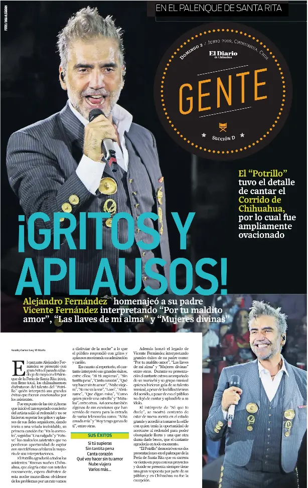 GRITOS Y APLAUSOS! - PressReader