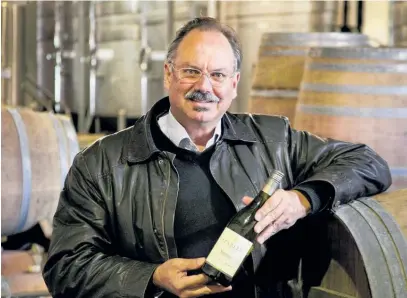  ?? Picture / NZME ?? Alwyn Corban says he’s leaving Ngatarawa Winery in good hands.