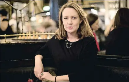  ?? MATT DUNHAM / AP ?? Imagen de Paula Hawkins cedida por la editorial tras la negativa de la autora a dejarse hacer más fotos