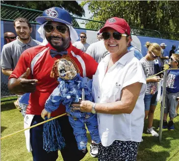  ?? MARK ZALESKI / ASSOCIATED PRESS ?? Titans controllin­g owner Amy Adams Strunk, daughter of franchise founder Bud Adams, presided over the team’s improvemen­t from a combined 5-27 in 2014 and ’15 to 9-7 last season.