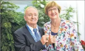  ?? GETTY IMAGES ?? ■
Two of the three main show courts at Melbourne Park, which hosts the Australian Open, are named after tennis greats Rod Laver (L) and Margaret Court.