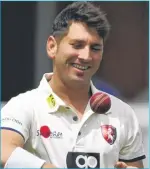  ??  ?? Yasir Shah hoping to keep his place