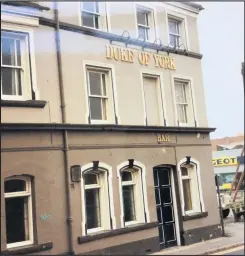  ??  ?? The Duke of York, Nottingham Road, Loughborou­gh in 1993.