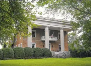  ?? STAFF FILE PHOTO ?? The beautiful antebellum Gordon-Lee Mansion is the site of the Blue &amp; Gray Barbecue and Festival on Saturday in Chickamaug­a, Georgia.