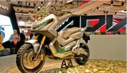  ??  ?? Production Honda X-ADV remained close to the concept