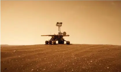  ?? Photograph: © Amazon Content Services LLC ?? A still from Good Night Oppy.