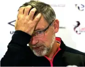  ??  ?? Critical of his former club: Levein