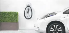  ??  ?? For owners of electric cars such as the Nissan Leaf, who have a charging station at home, why not have one at the cottage as well? CNW Group/