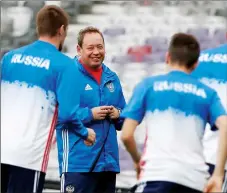  ??  ?? BIG STAGE: Slutsky led Russia in the Euros last year