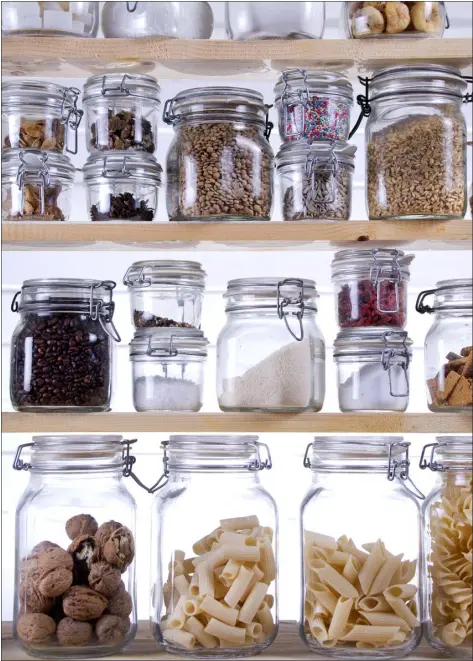  ?? GETTY IMAGES ?? Spring is the best time to give your pantry a clean start. Embrace this fresh opportunit­y and stay on budget while doing it.