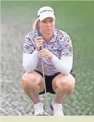  ?? KYLE TERADA, USA TODAY SPORTS ?? Brittany Lincicome was criticized for saying that President Trump should not attend the U.S. Women’s Open this week.