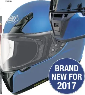  ??  ?? BRAND NEW FOR 2017