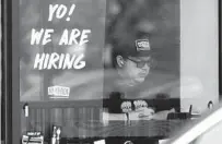  ?? NAM Y. HUH AP ?? A tight labor market has emboldened millions of Americans to seek better paying jobs.