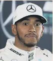  ??  ?? Lewis Hamilton.