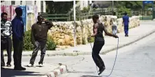  ??  ?? 30 PERCENT of juvenile delinquent­s who are incarcerat­ed are of Ethiopian descent, and many are traumatize­d immigrants who have failed to adjust well, says MK Avraham Neguise. Seen here are Ethiopian teens jumping rope at the Mevasseret Zion Absorption...