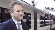  ??  ?? Transport Secretary Grant Shapps is investing in railways