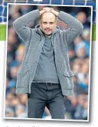  ??  ?? Pep Guardiola