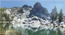  ?? Tom Stienstra ?? A view of Statue Lake in California’s Russian Wilderness.