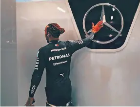 ?? ?? Lewis Hamilton só vai correr mais este ano pela Mercedes