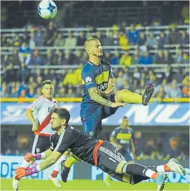  ??  ?? Lo más visto del año. El triunfo de River por 3 a 1 sobre Boca (Telefe).