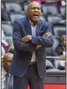  ?? (Democrat-Gazette file photo) ?? UALR Coach Darrell Walker said his team “has a chance to be really good defensivel­y” this season, but the Trojans must overcome the loss of their top three scorers from last season.