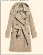  ??  ?? Detachable hood trench coat, £595 (burberry.com)