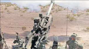  ??  ?? The M777 order is the first contract for artillery guns in nearly 30 years that followed the Bofors scandal in the late 1980s. BAE SYSTEMS WEBSITE